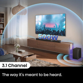 Hisense AX3100Q EzPlay enables TV remote control for easy setup.