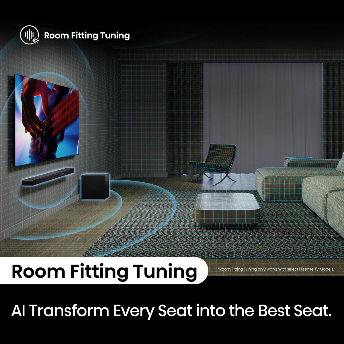 AX3120Q Bluetooth 5.3 streaming for playlists and podcasts.