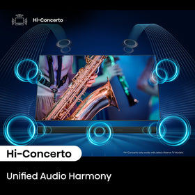 AX3120Q HDMI eARC simplifies TV connection with one cable.