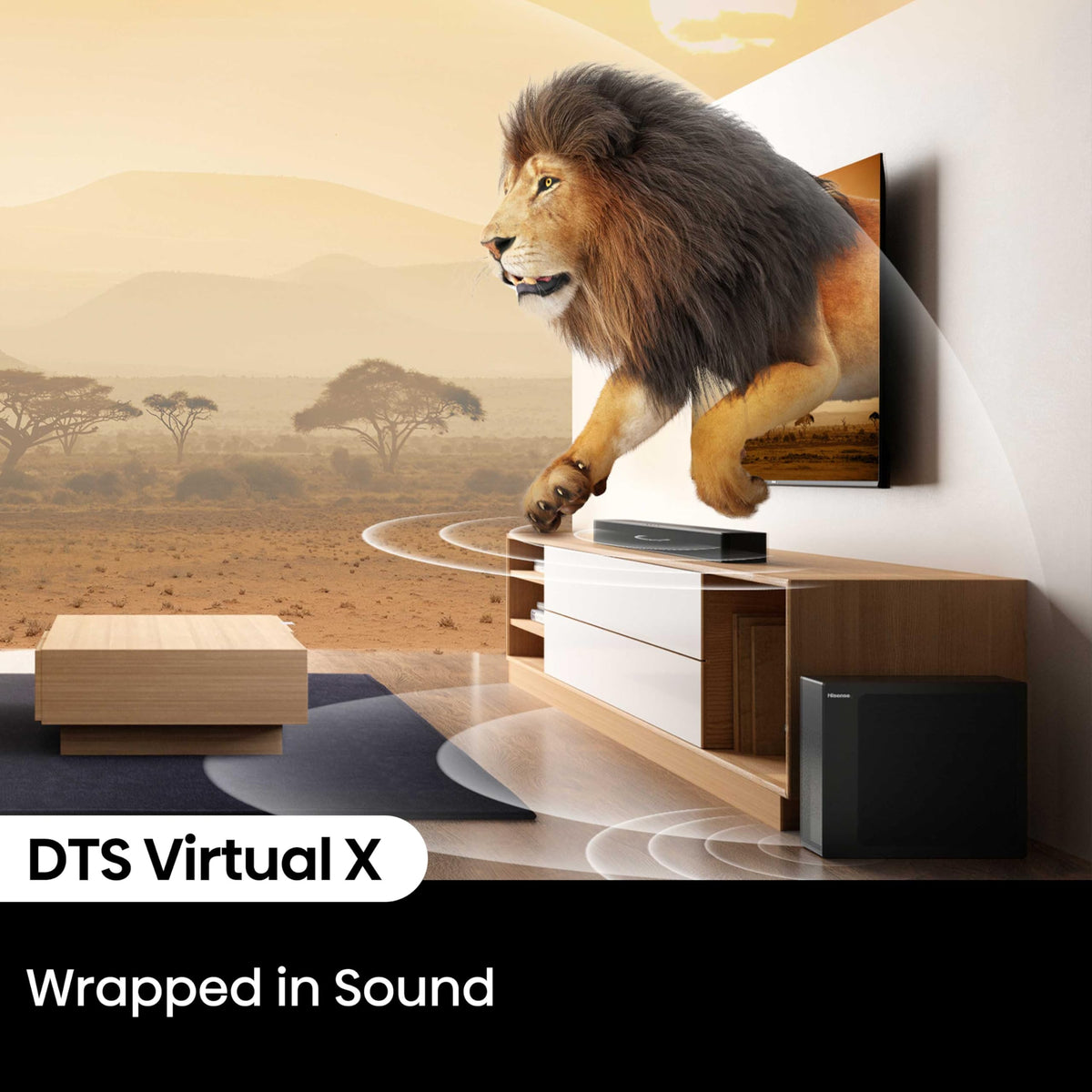 Hisense HS2100 Bluetooth streaming lets you play playlists wirelessly.
