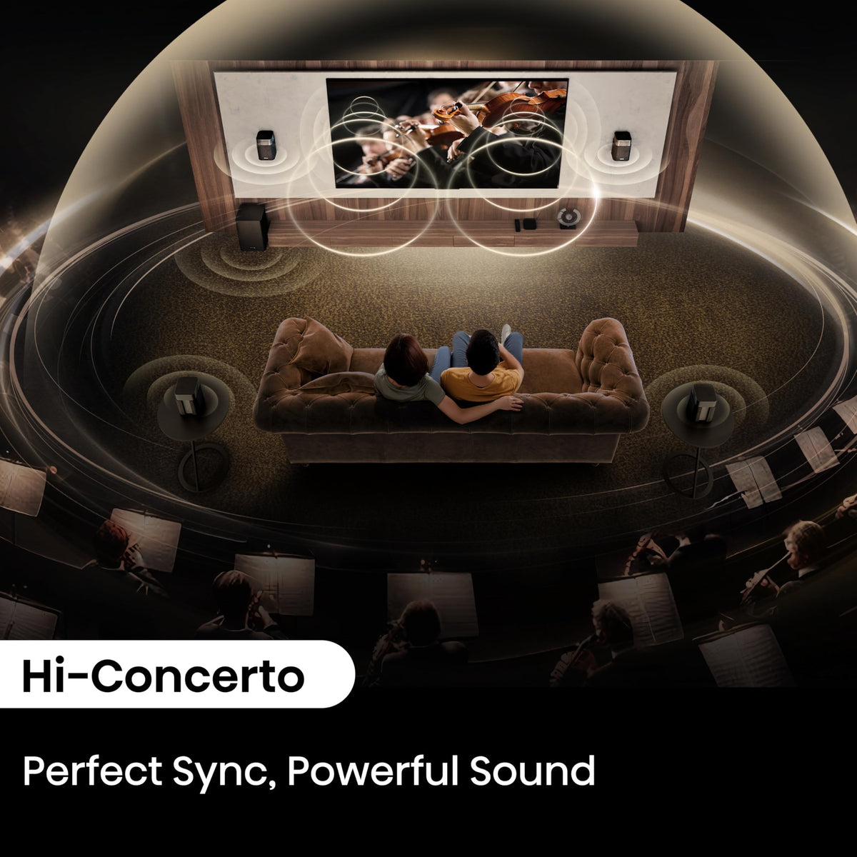 EZPLAY lets you adjust soundbar settings from the TV remote.