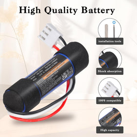 Hisewen battery connector and edge detail emphasizing secure fit