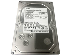 Hitachi Ultrastar 7K3000 3TB drive, close-up of label showing rugged design