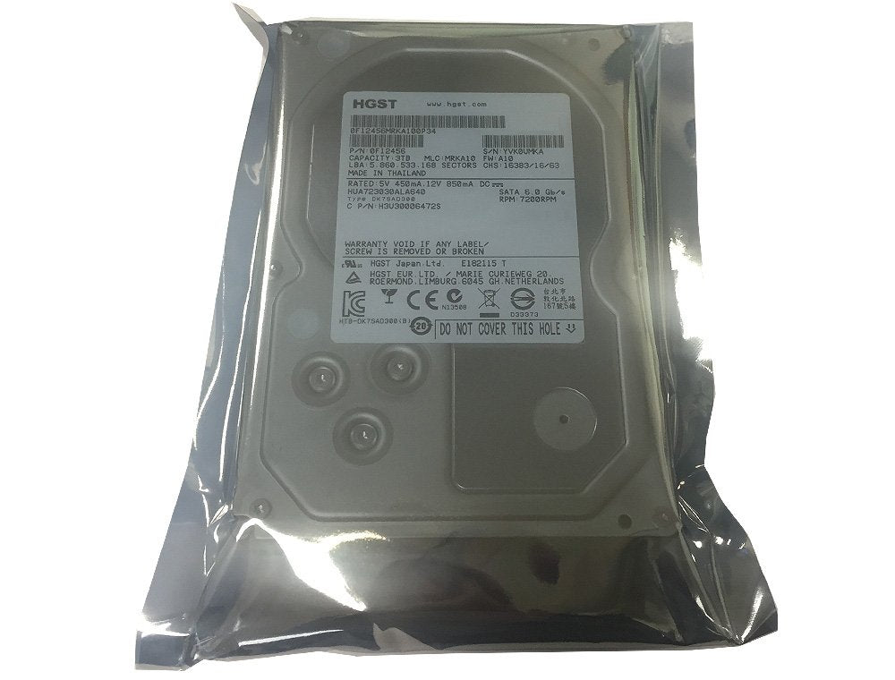 Hitachi Ultrastar 7K3000 3TB drive in a RAID-ready setup for data centers