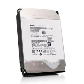 Hitachi Ultrastar DC HC510 10TB back ports and SATA interface.
