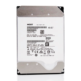 Hitachi Ultrastar DC HC510 10TB label closeup with model details.
