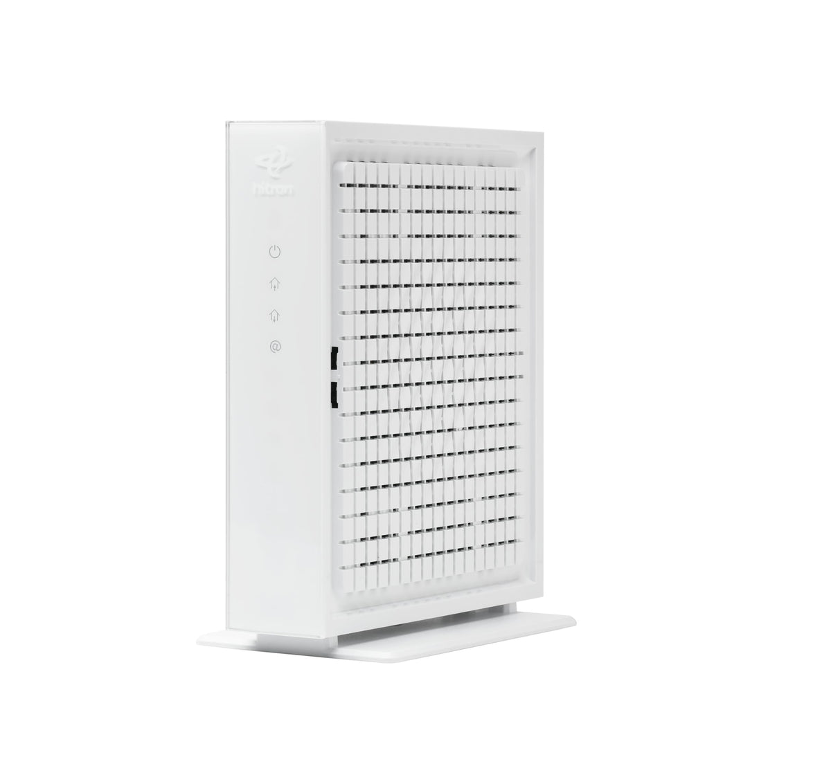 Hitron CODA56 front view shows compact design ideal for space-saving home setups.