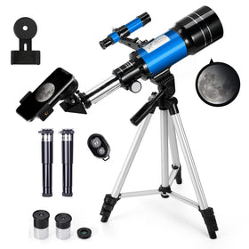 HITUTTXL telescope front view showing optical tube and clear aperture for bright views