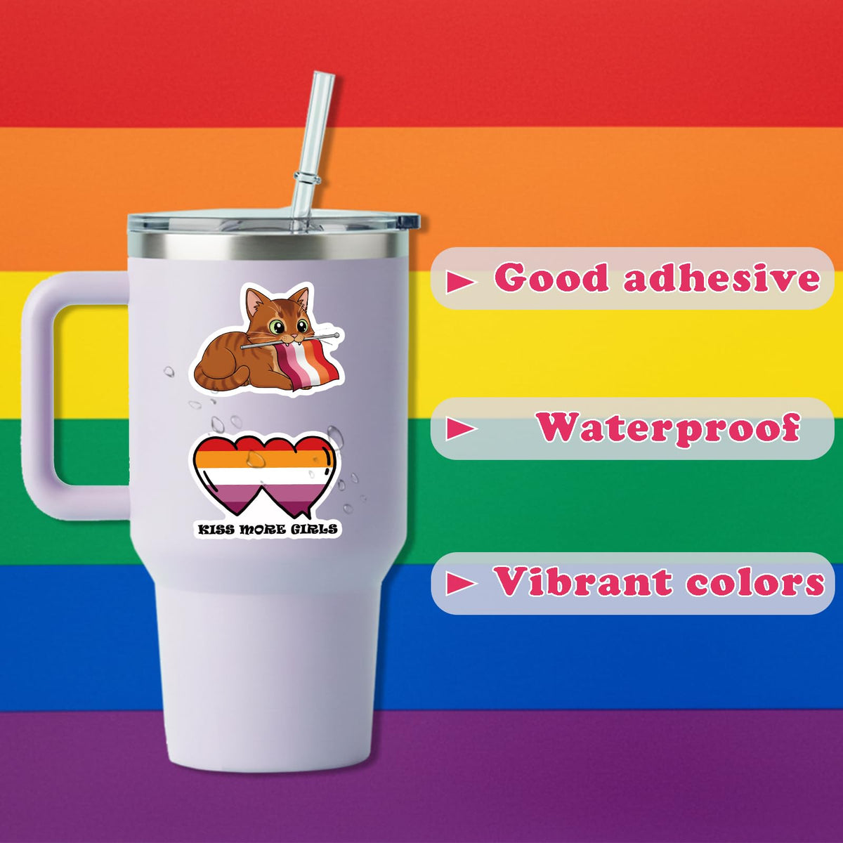 HIUHIUBO identity flag pack offers diverse pride symbols for daily gear.