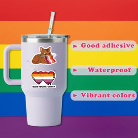 HIUHIUBO identity flag pack offers diverse pride symbols for daily gear.