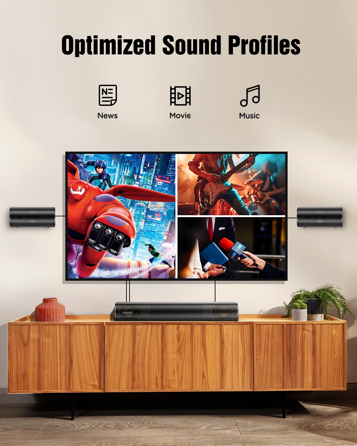 Hiwill A41 HDMI eARC connection for premium audio setup