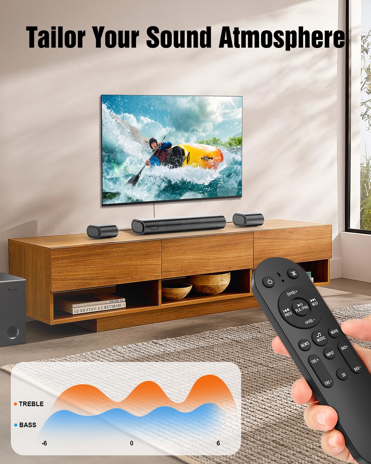Hiwill A41 remote control and control panel for easy tuning