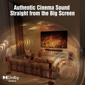HiWill-Audio eARC connection panel demonstrating high-resolution playback.