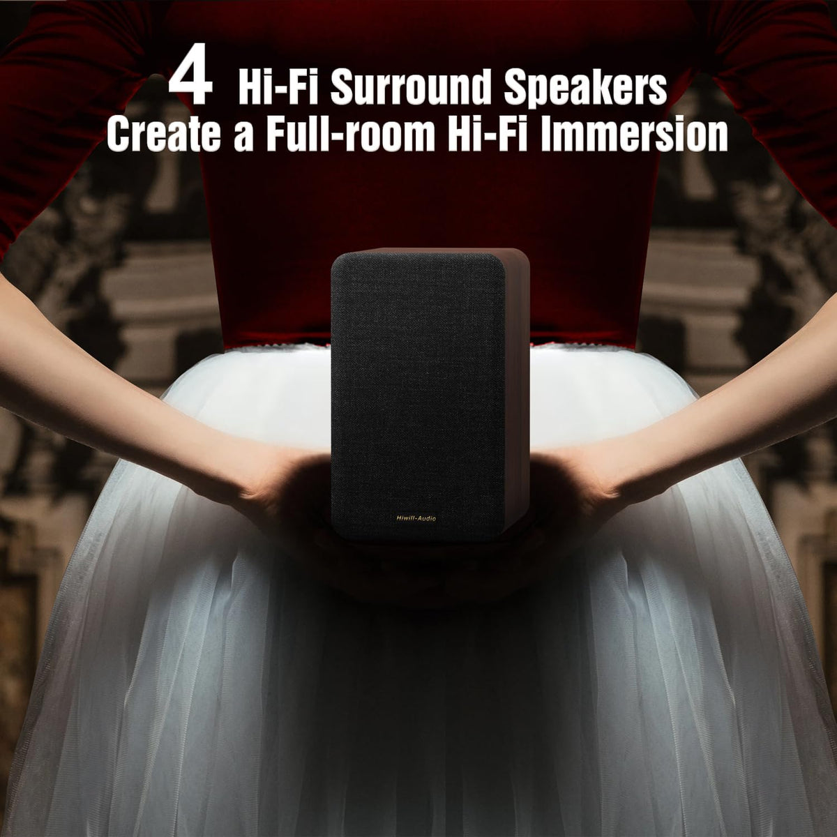 Hiwill-Audio M514 16 drivers deliver detailed textures and nuanced ambience.