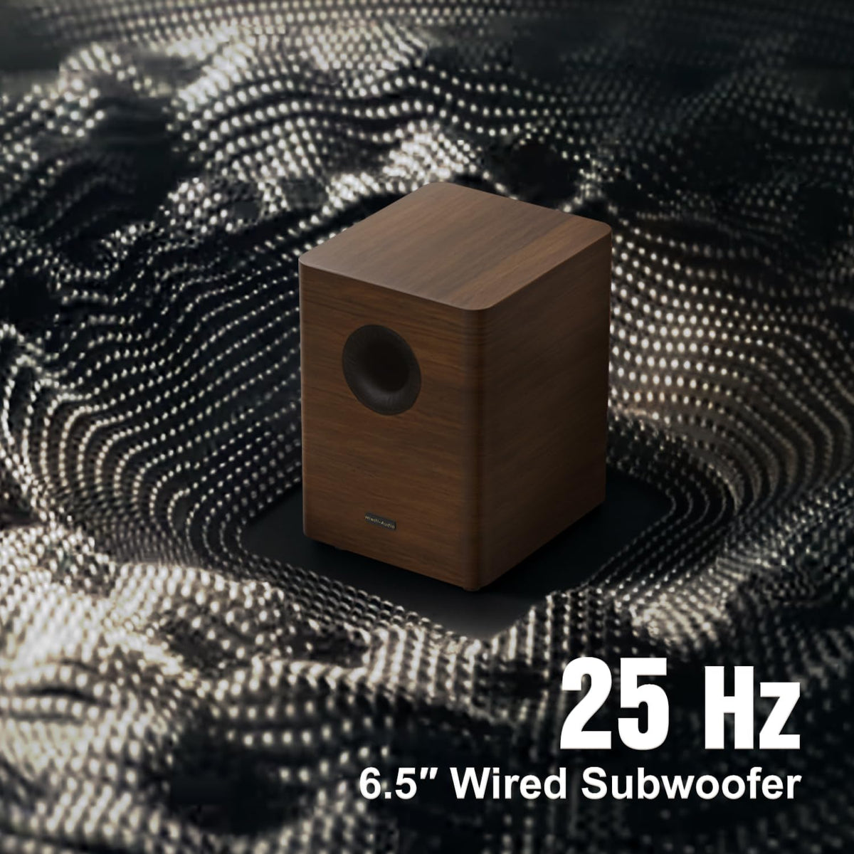 Hiwill-Audio M514 height channels provide authentic overhead effects for Atmos content.