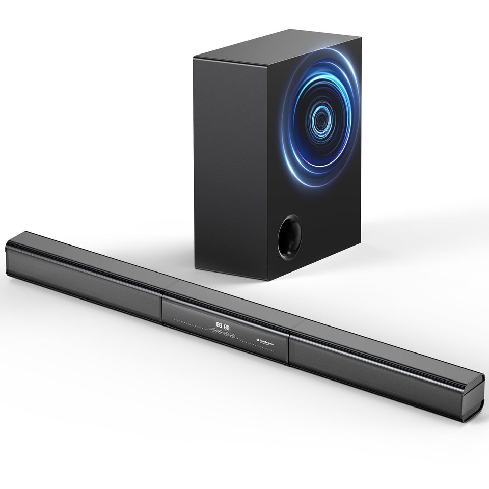 HIXICOPA left soundbar piece adds modular setup for immersive audio.