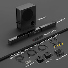 HIXICOPA wall mount kit and remote enable quick installation.