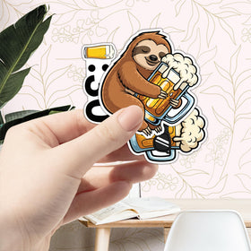 HIZILY beer stickers on a helmet personalize any kit with splashy, resilient style.