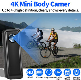 HJBDGS magnetic back clip attached to camera illustrating fast hands-free mounting benefit