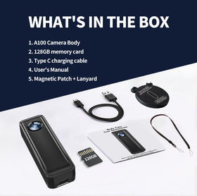 HJBDGS A100 beside smartphone showing lightweight scale and easy portability