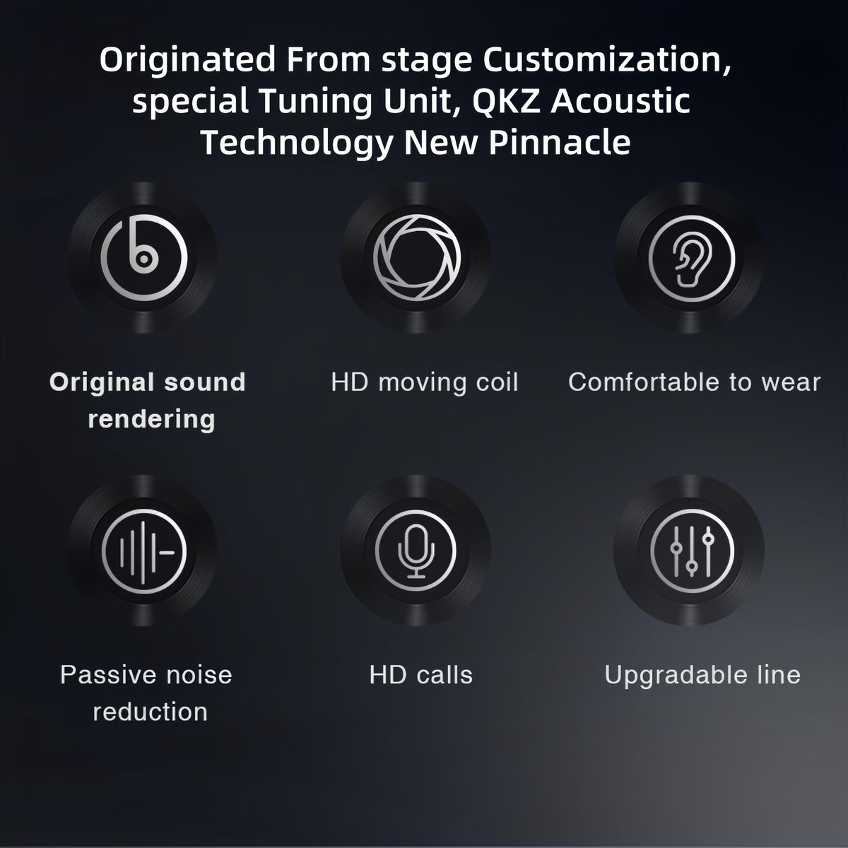 HJX AK6 PRO braided cable with anti-tangle design