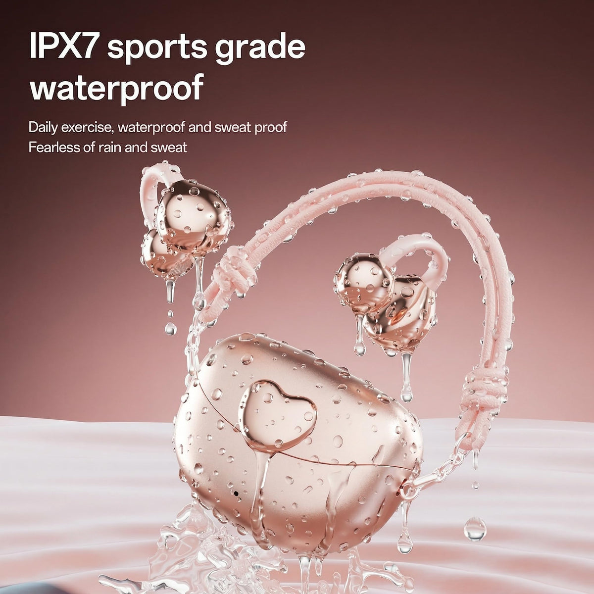 HJX glasses-friendly clip-on earbuds stay secure.