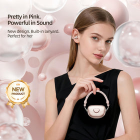 HJX open-ear design for all-day comfort.