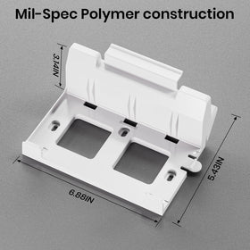 HKMJMYG Starlink Gen3 wall mount for home, RV, boat, and office environments.