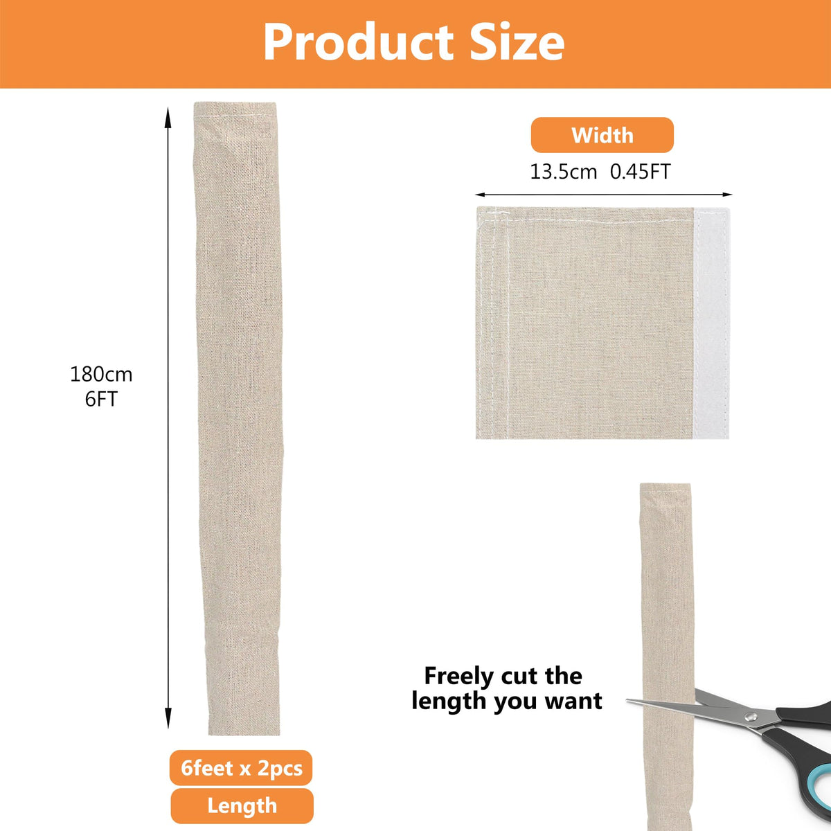 Velcro cable sleeve from Hkoaodeo makes wiring easy to install and remove