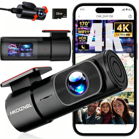 HKOIZNBL front camera close-up showing 4K lens and improved detail