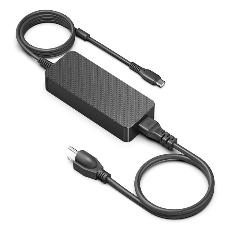 HKY 140W front view compact GaN adapter for fast charging