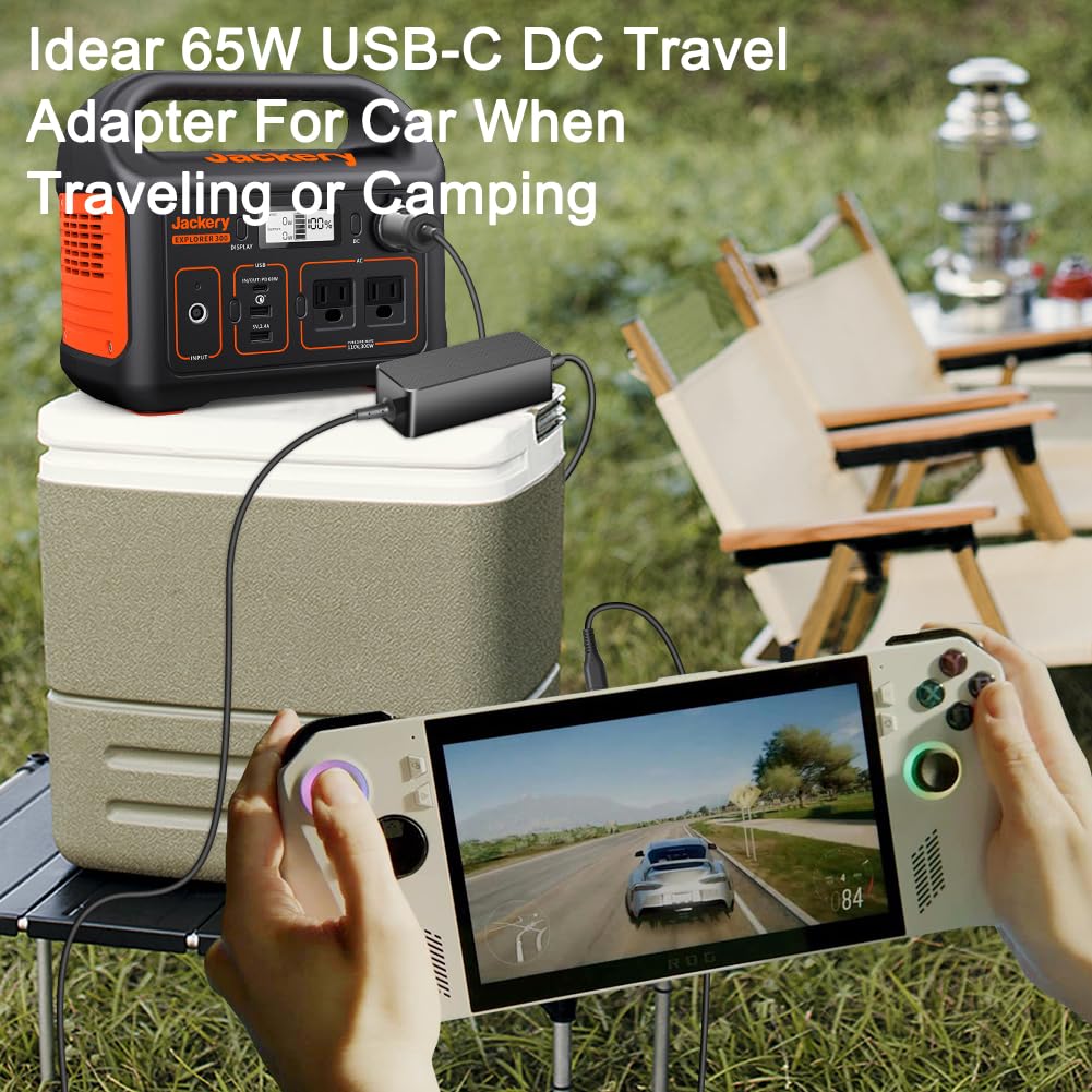 HKY PD65W compact portable design fits in glove box or bag for travel