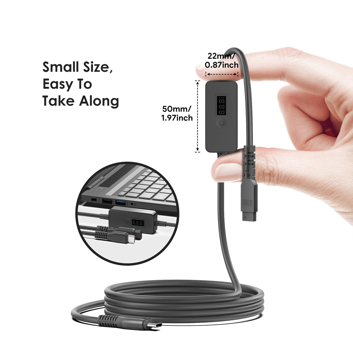HKY user guide included helps set up voltage safely.