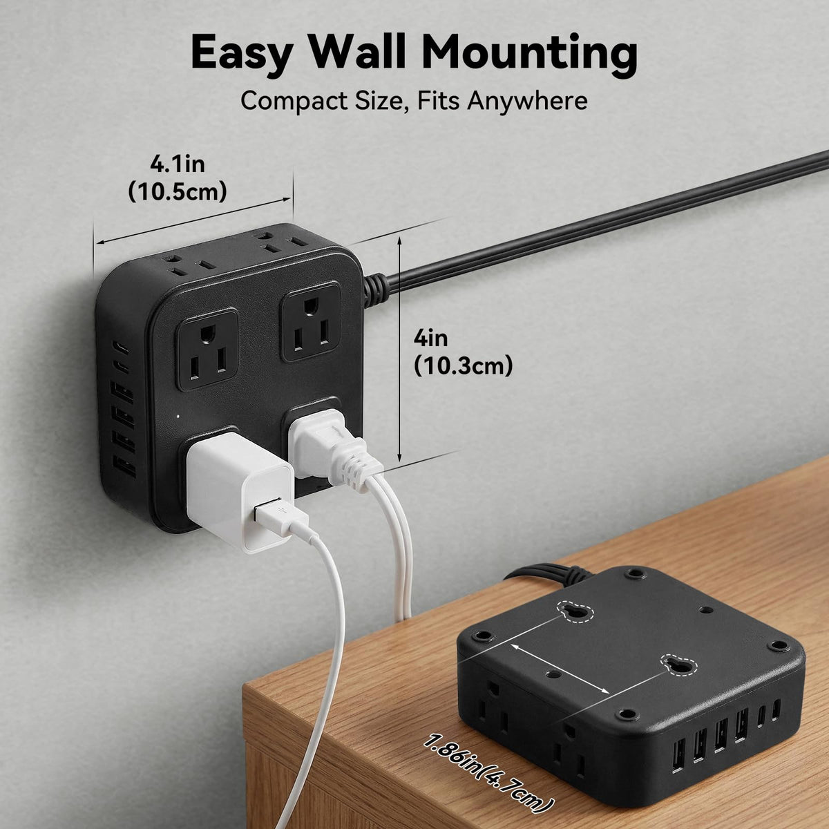 HLCZLUZ compact design fits on desks and shelves without clutter.
