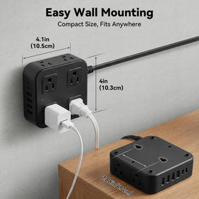 HLCZLUZ compact design fits on desks and shelves without clutter.