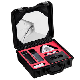 HLHGR Starlink Mini Case with lid-open deploy design for quick outdoor setup.
