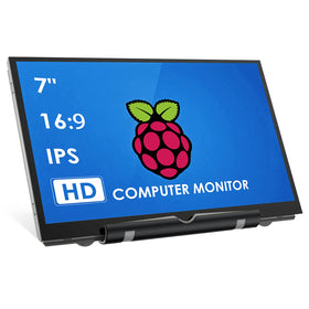 HMTECH 7-inch front view showing clear IPS display and vibrant colors