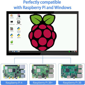 HMTECH Raspberry Pi in second-screen mode demonstration for multi-monitor productivity.