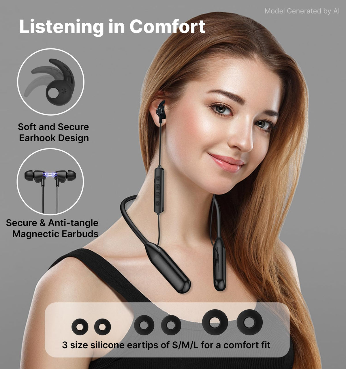 Hmusic H25 ENC microphone close-up ensuring clearer voice calls outdoors