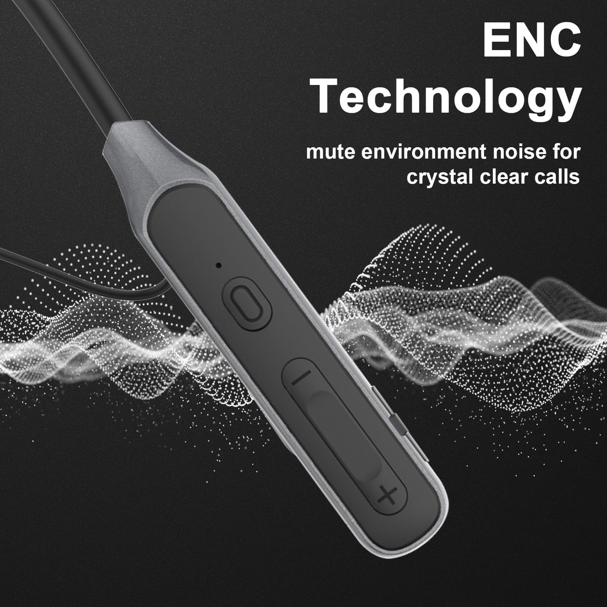 Hmusic neckband semi-in-ear design for comfortable wear