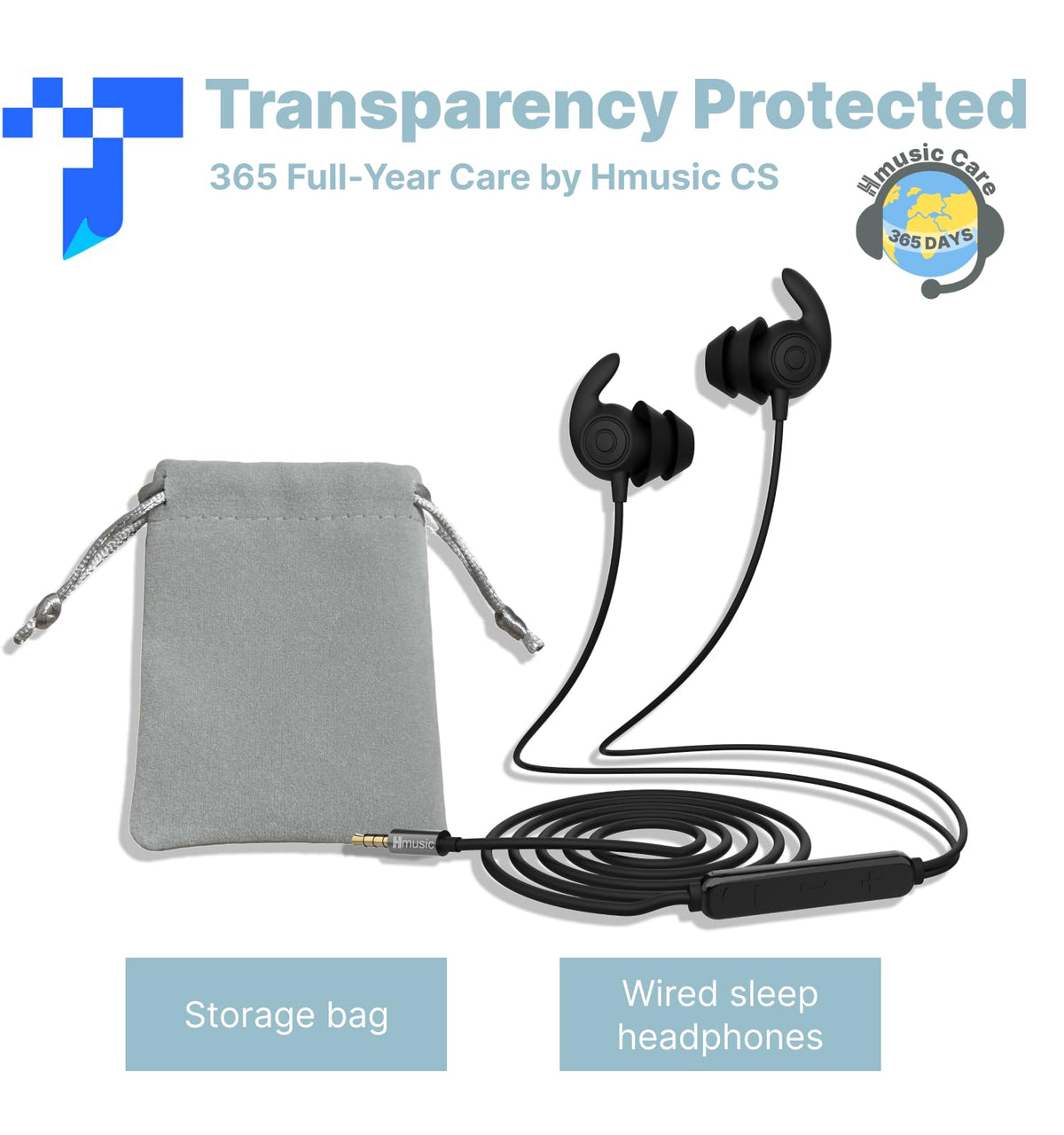 Hmusic velvet pouch included helps tidy storage and portability.