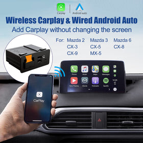 HMYC Mazda CarPlay USB hub providing fast charging during use