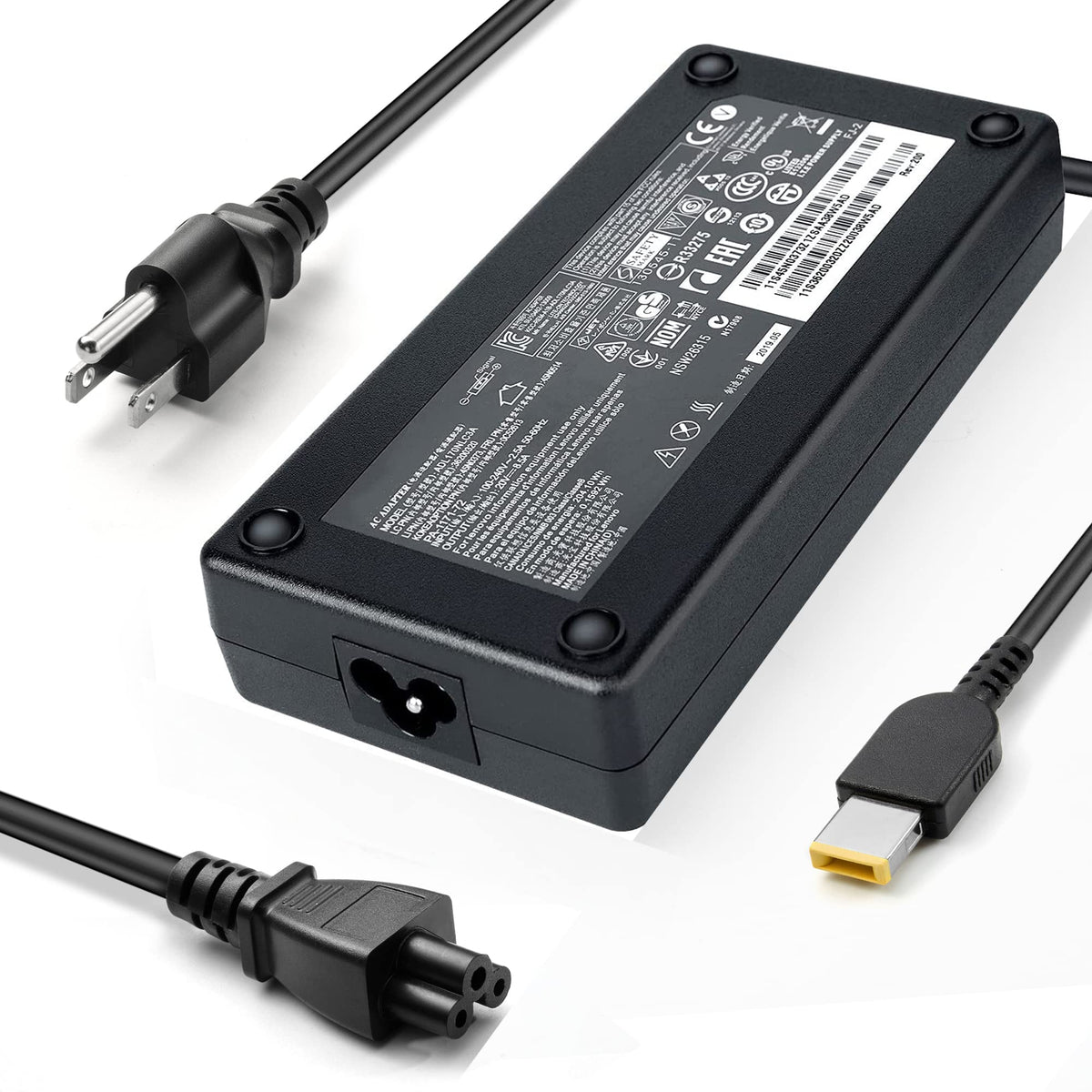 HNHTKJ front view of 170W charger showing compact design and benefit of portability