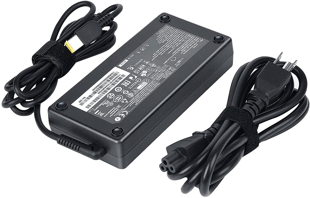 HNHTKJ adapter plugged into a ThinkPad showing reliable power delivery during use