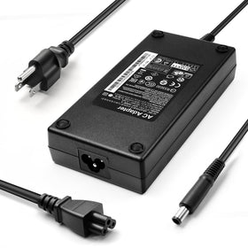 HNHTKJ front view of 180W charger showing label and ports for reliable power