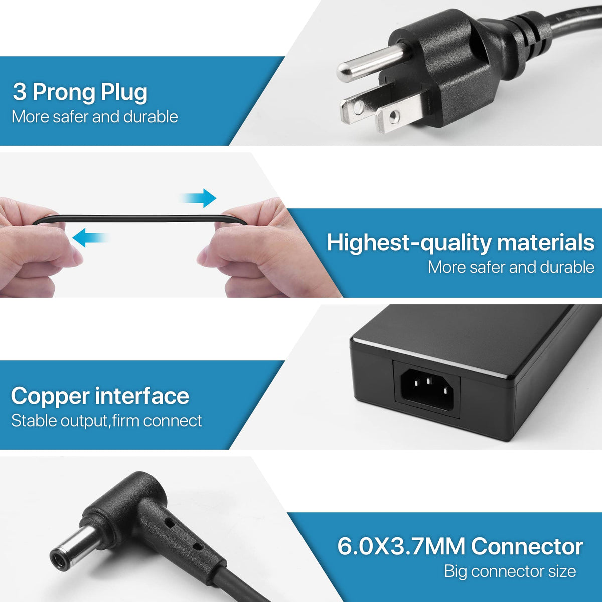 HNHTKJ full cable layout showing 10-foot length benefit for flexible placement