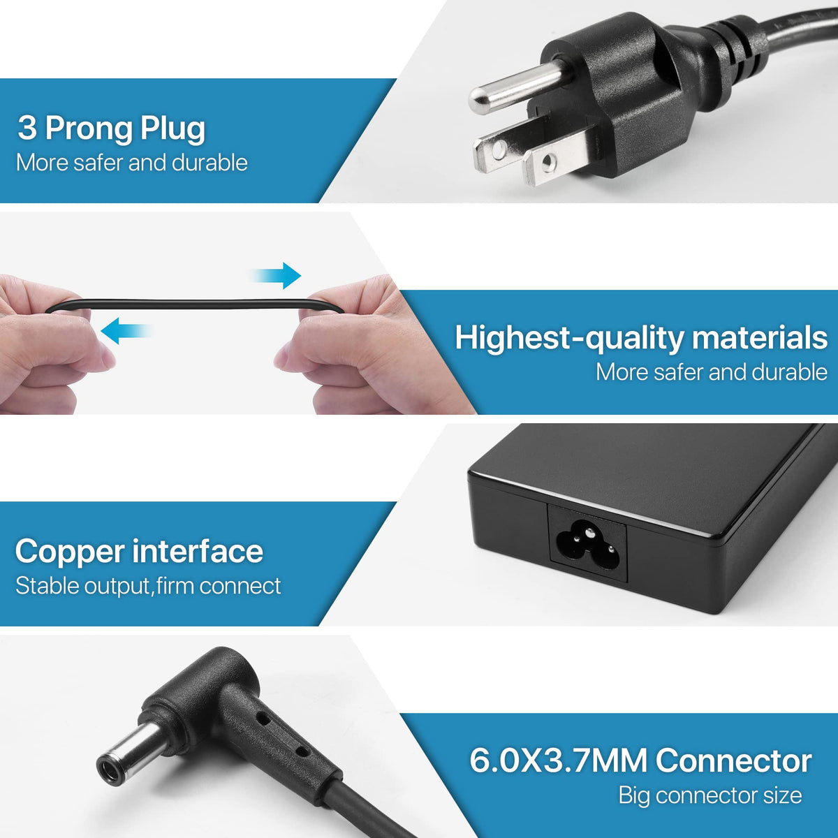 HNHTKJ full cable layout showing 10-foot reach for flexible placement