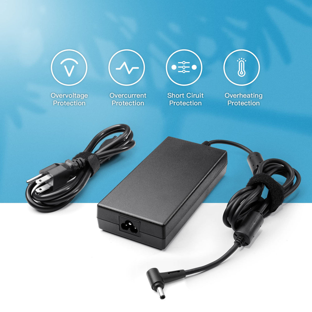 HNHTKJ power cord detached ready for travel and easy replacement