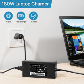 HNHTKJ size comparison with laptop shows compact footprint and portability