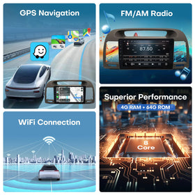 HNOPYHNT Camry Bluetooth and Wi-Fi connectivity for streaming and maps.